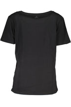 PATRIZIA PEPE DAMEN KURZARM T-SHIRT SCHWARZ