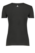 PATRIZIA PEPE DAMEN KURZARM T-SHIRT SCHWARZ