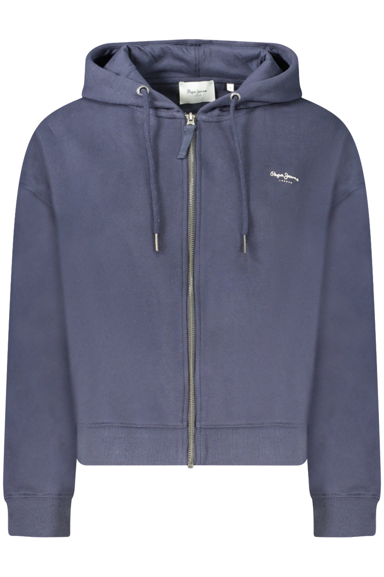 PEPE JEANS Damen Sweatshirt – Langarm, mit Reißverschluss Blau