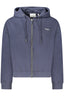 PEPE JEANS Damen Sweatshirt – Langarm, mit Reißverschluss Blau