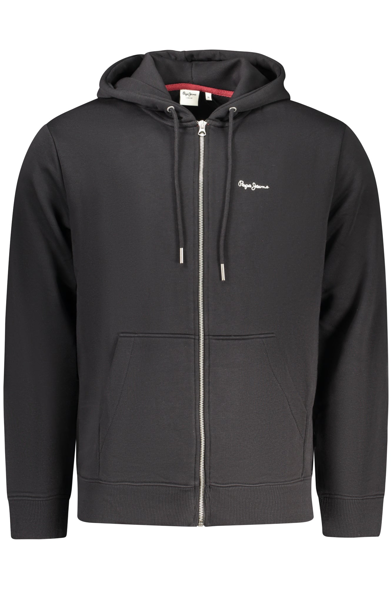 PEPE JEANS Herren-Sweatshirt mit Reißverschluss, schwarz Schwarz