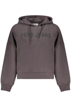 PEPE JEANS DAMEN SCHWARZES SWEATSHIRT MIT REISSVERSCHLUSS
