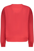 PEPE JEANS DAMEN ROTES SWEATSHIRT MIT REISSVERSCHLUSS