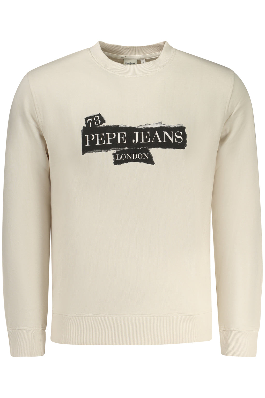 PEPE JEANS HERREN-SWEATSHIRT, BEIGE, MIT REISSVERSCHLUSS