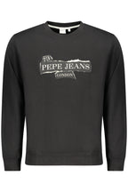 PEPE JEANS Herren-Sweatshirt mit Reißverschluss, schwarz