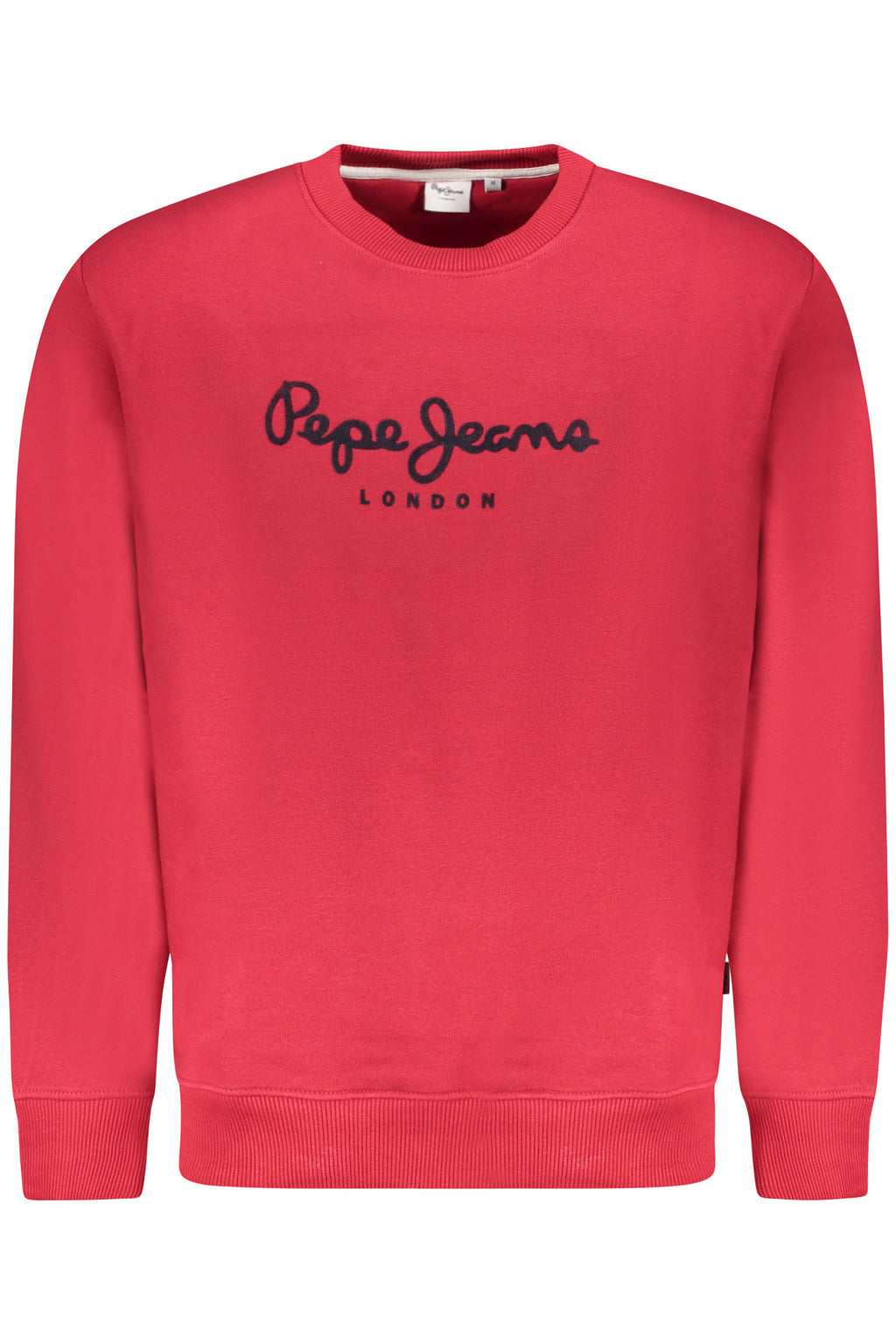 PEPE JEANS HERREN ROTES SWEATSHIRT MIT REISSVERSCHLUSS