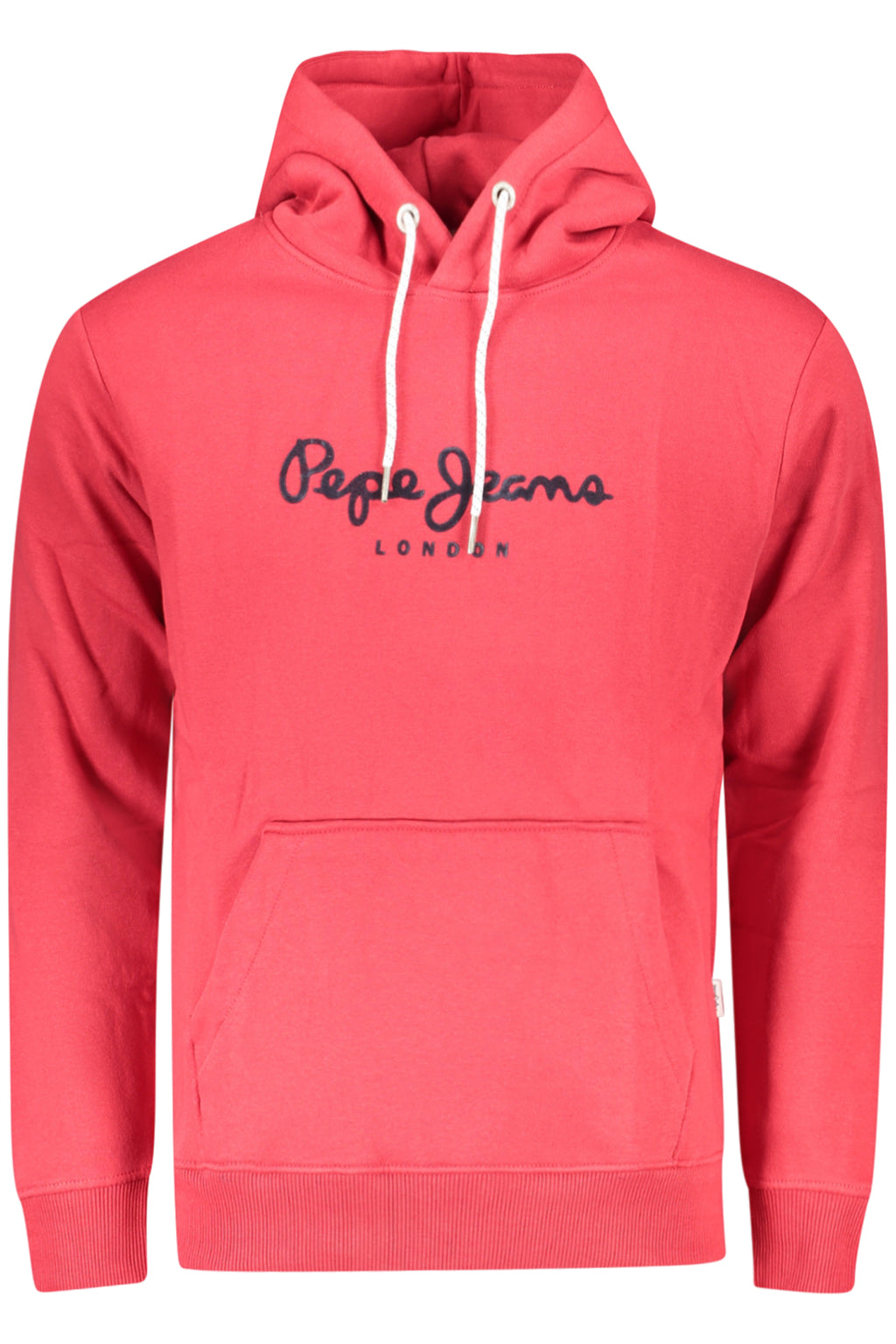 PEPE JEANS HERREN ROTES SWEATSHIRT MIT REISSVERSCHLUSS