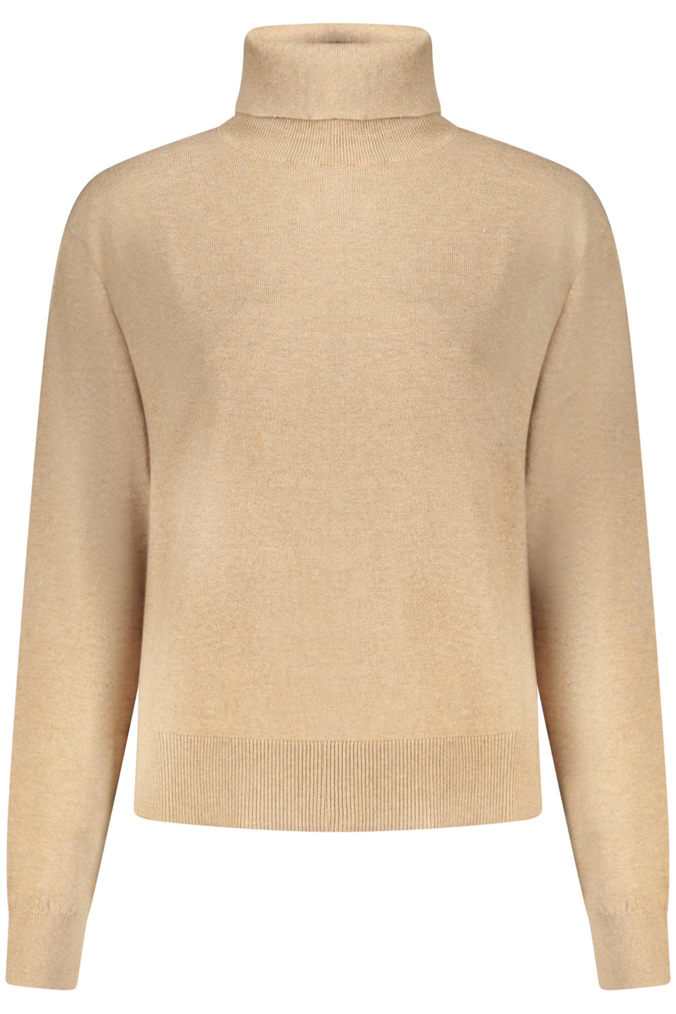 Pepe Jeans Pullover Damen – Schwarzer Rollkragen mit Logo-Stickerei für Herbst/Winter Beige