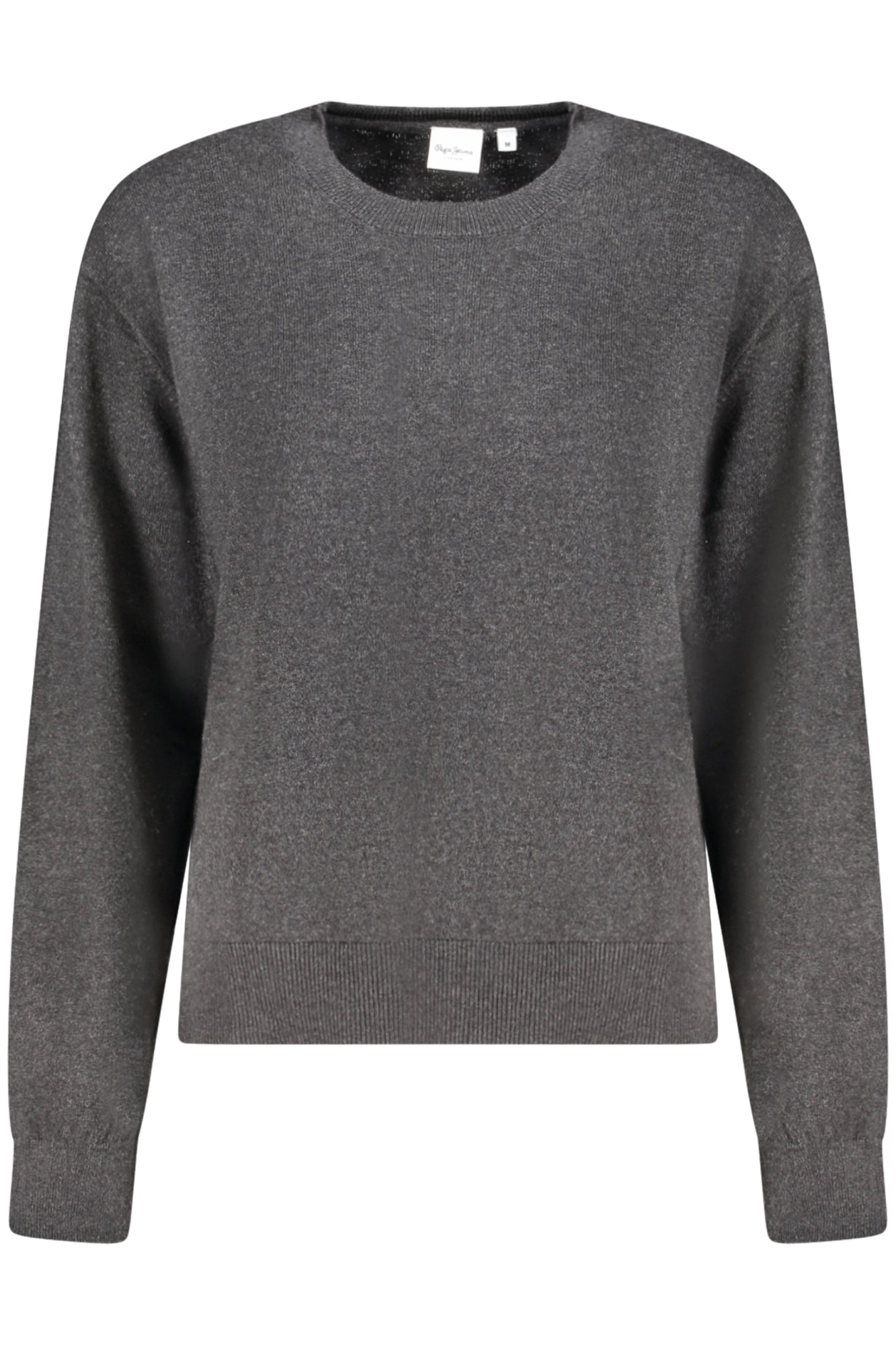 Pepe Jeans Damen-Pullover Grau – Langarm mit Stickerei | soulluna.de Schwarz