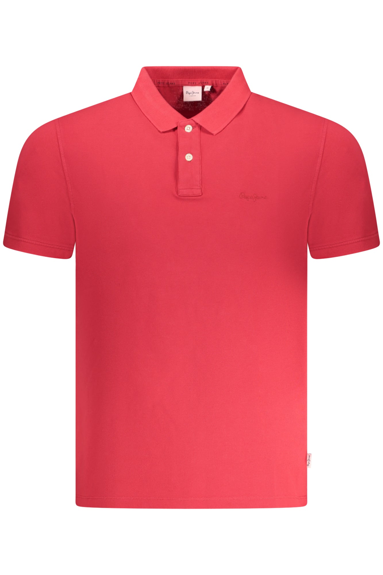 PEPE JEANS HERREN KURZARM POLOSHIRT ROT