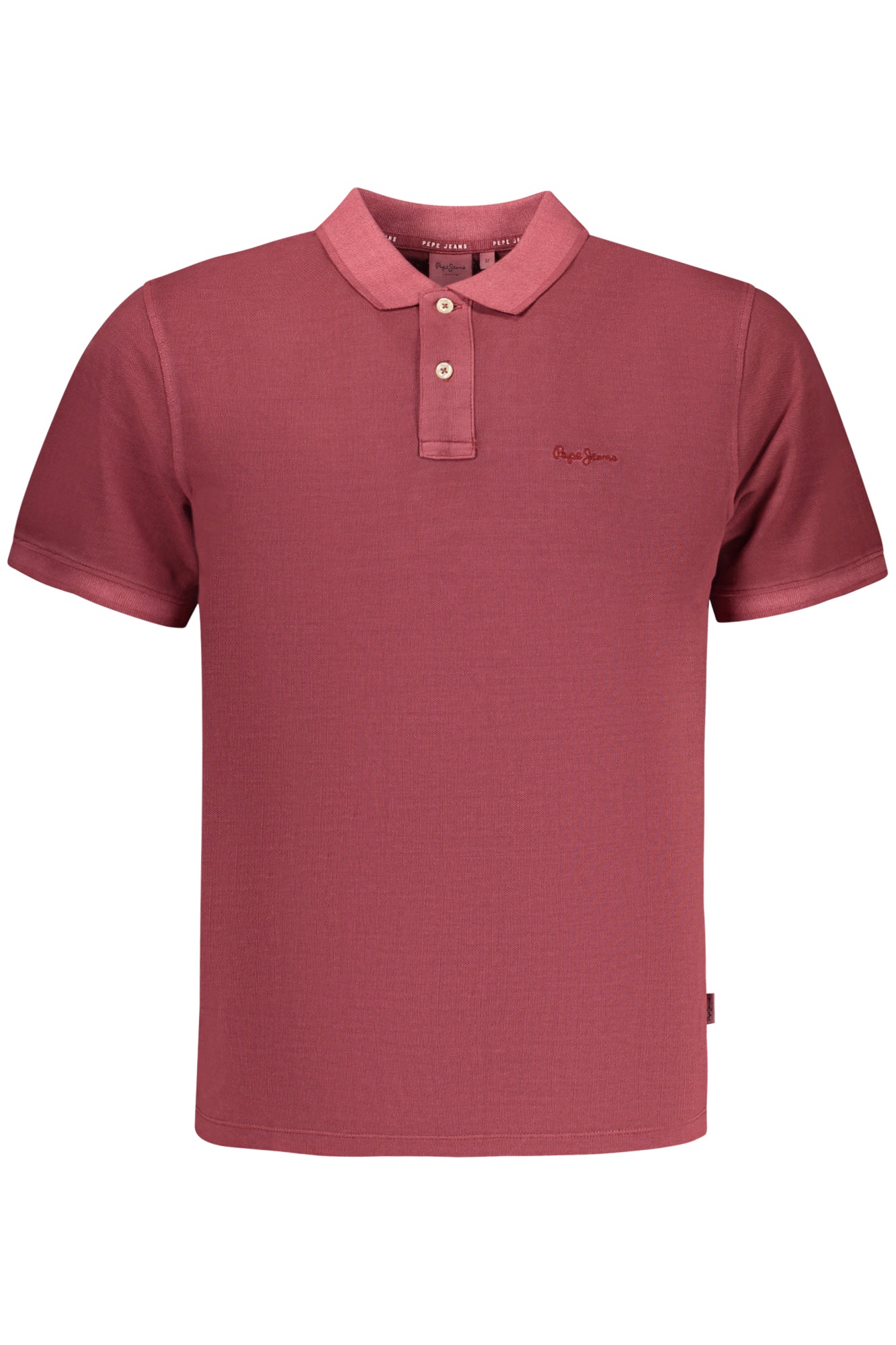 Pepe Jeans Poloshirt Herren – Kurzarm in Rot aus nachhaltiger Baumwolle Rot