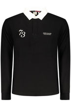 PEPE JEANS Herren-Poloshirt, langärmelig, schwarz