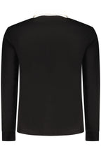 PEPE JEANS Herren-Poloshirt, langärmelig, schwarz