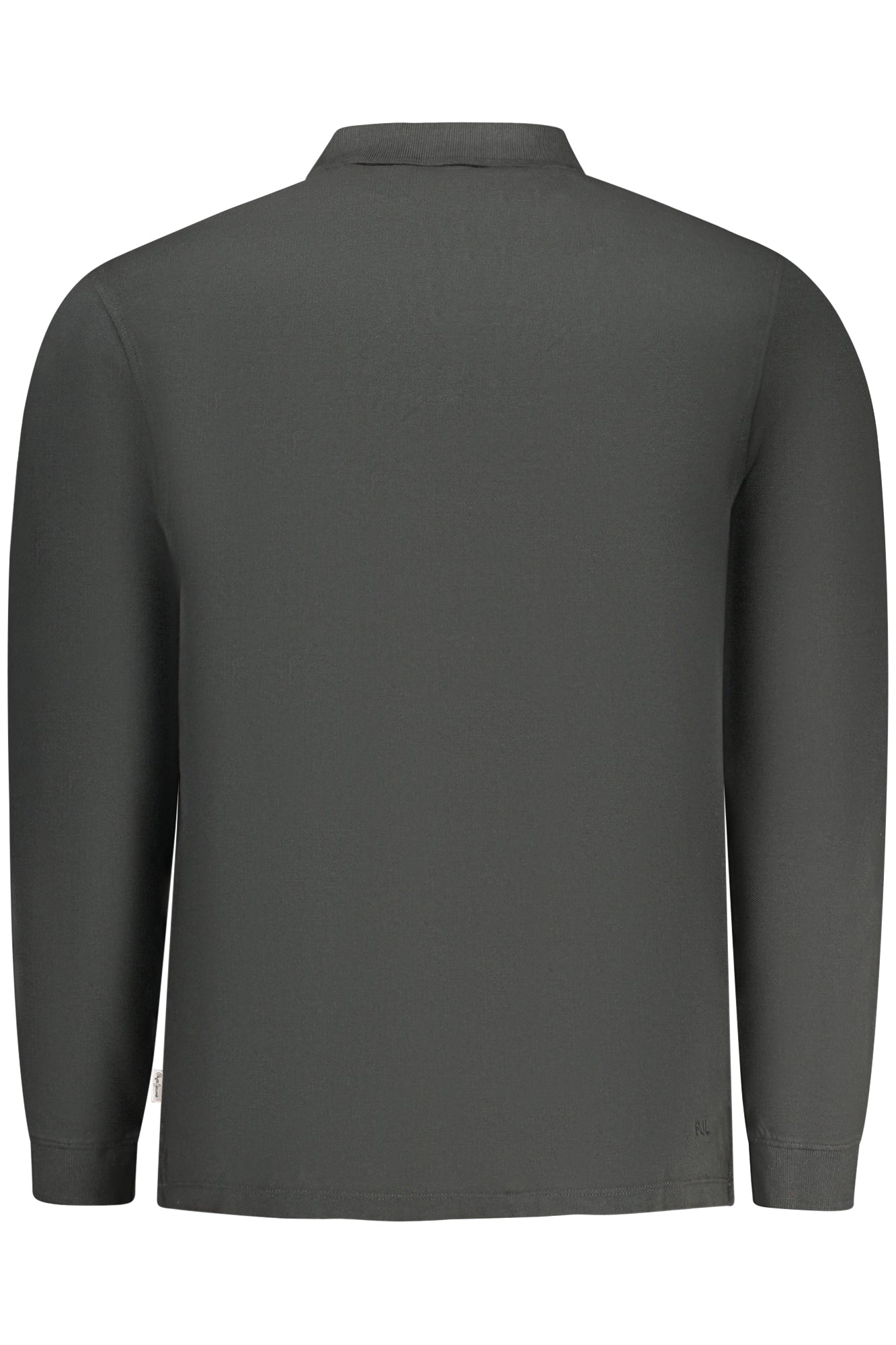 PEPE JEANS Men's Polo Shirt, Long Sleeve, Black Secondary image