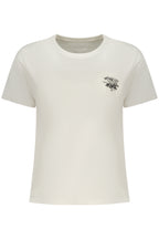 PEPE JEANS DAMEN KURZARM-T-SHIRT WEISS