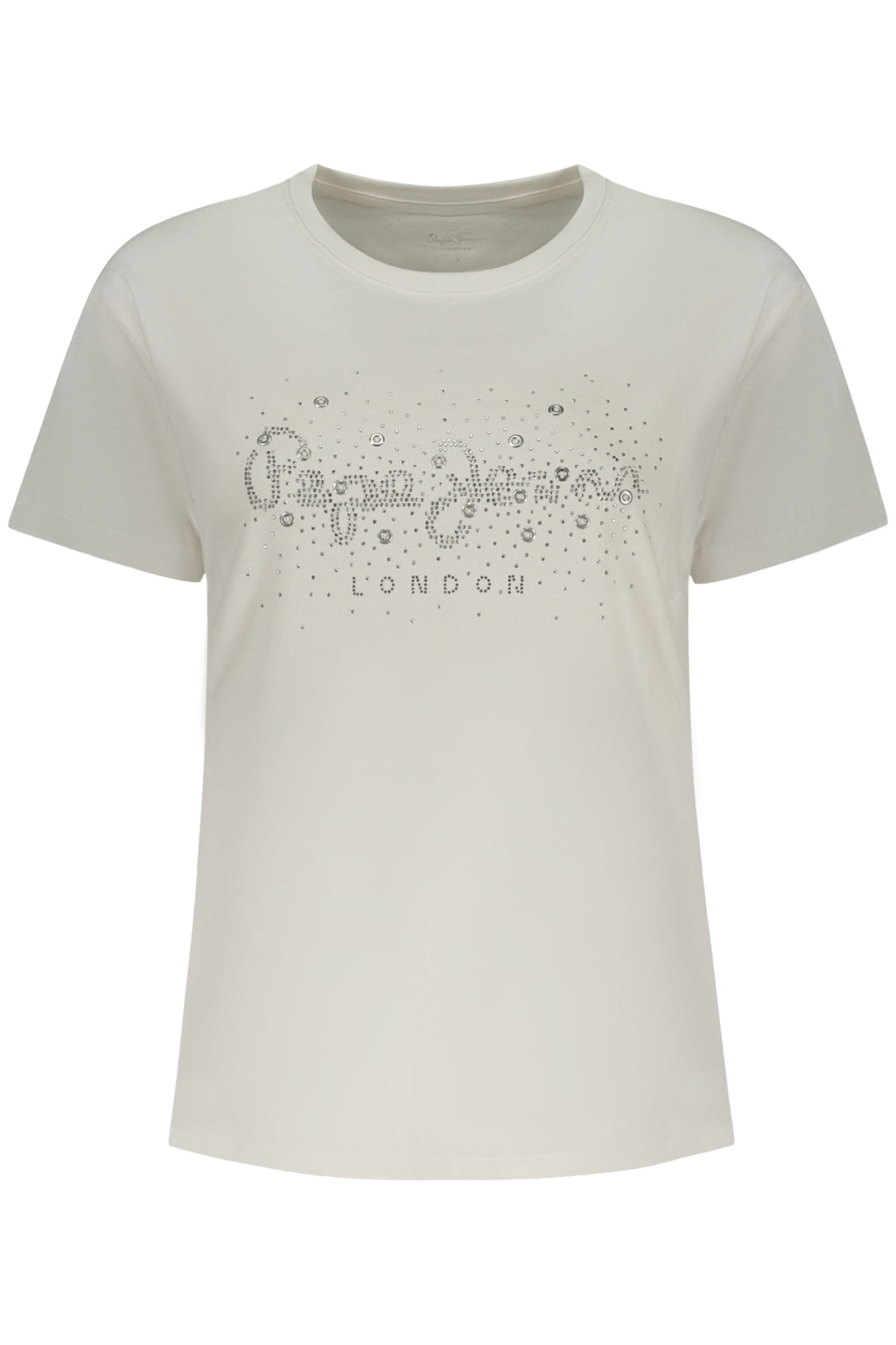 PEPE JEANS DAMEN KURZARM-T-SHIRT WEISS