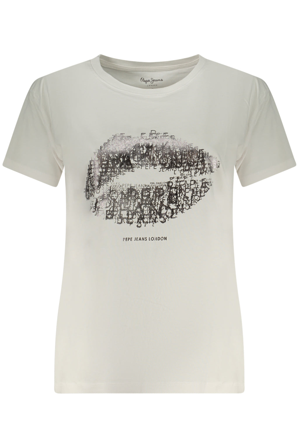 PEPE JEANS DAMEN KURZARM-T-SHIRT WEISS