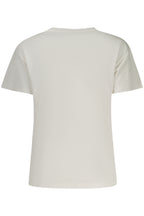 PEPE JEANS DAMEN KURZARM-T-SHIRT WEISS