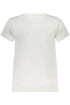 PEPE JEANS DAMEN KURZARM T-SHIRT, GRAU