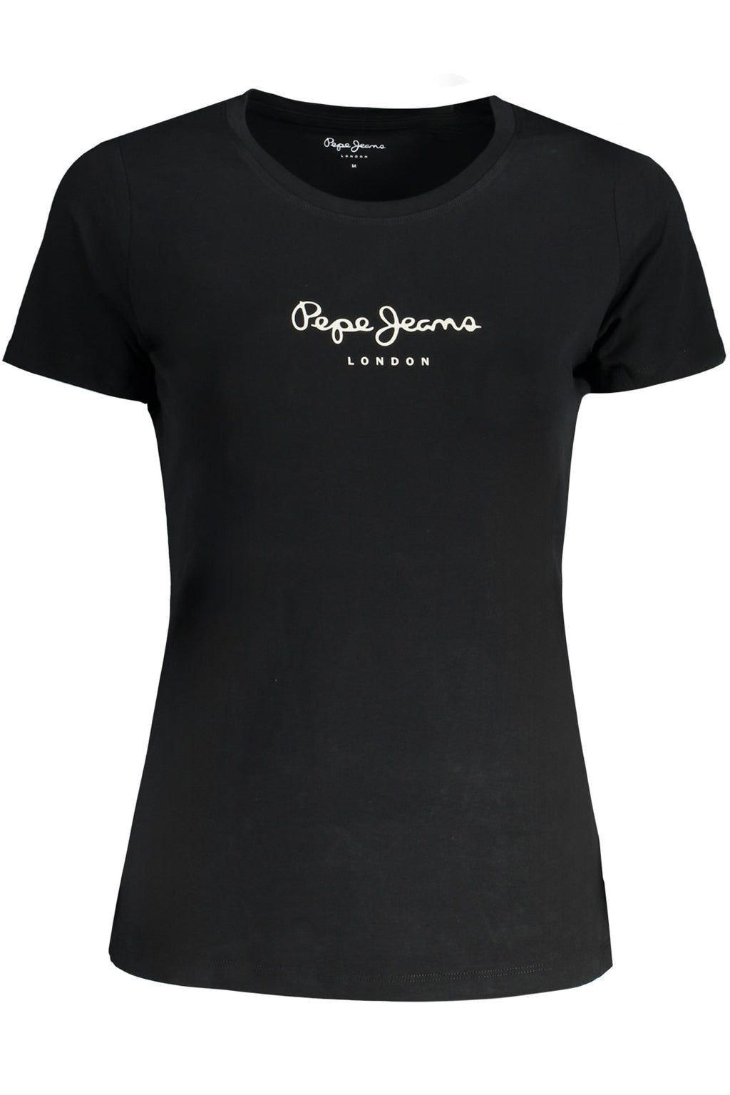 PEPE JEANS DAMEN KURZARM T-SHIRT SCHWARZ