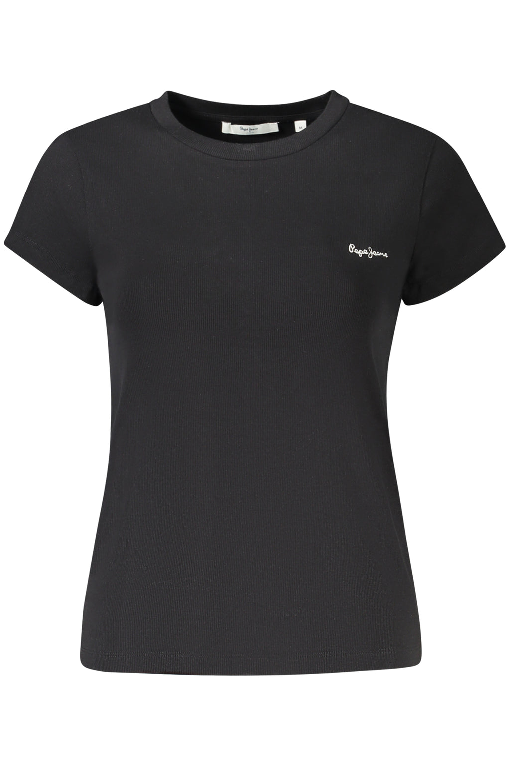 PEPE JEANS DAMEN KURZARM T-SHIRT SCHWARZ
