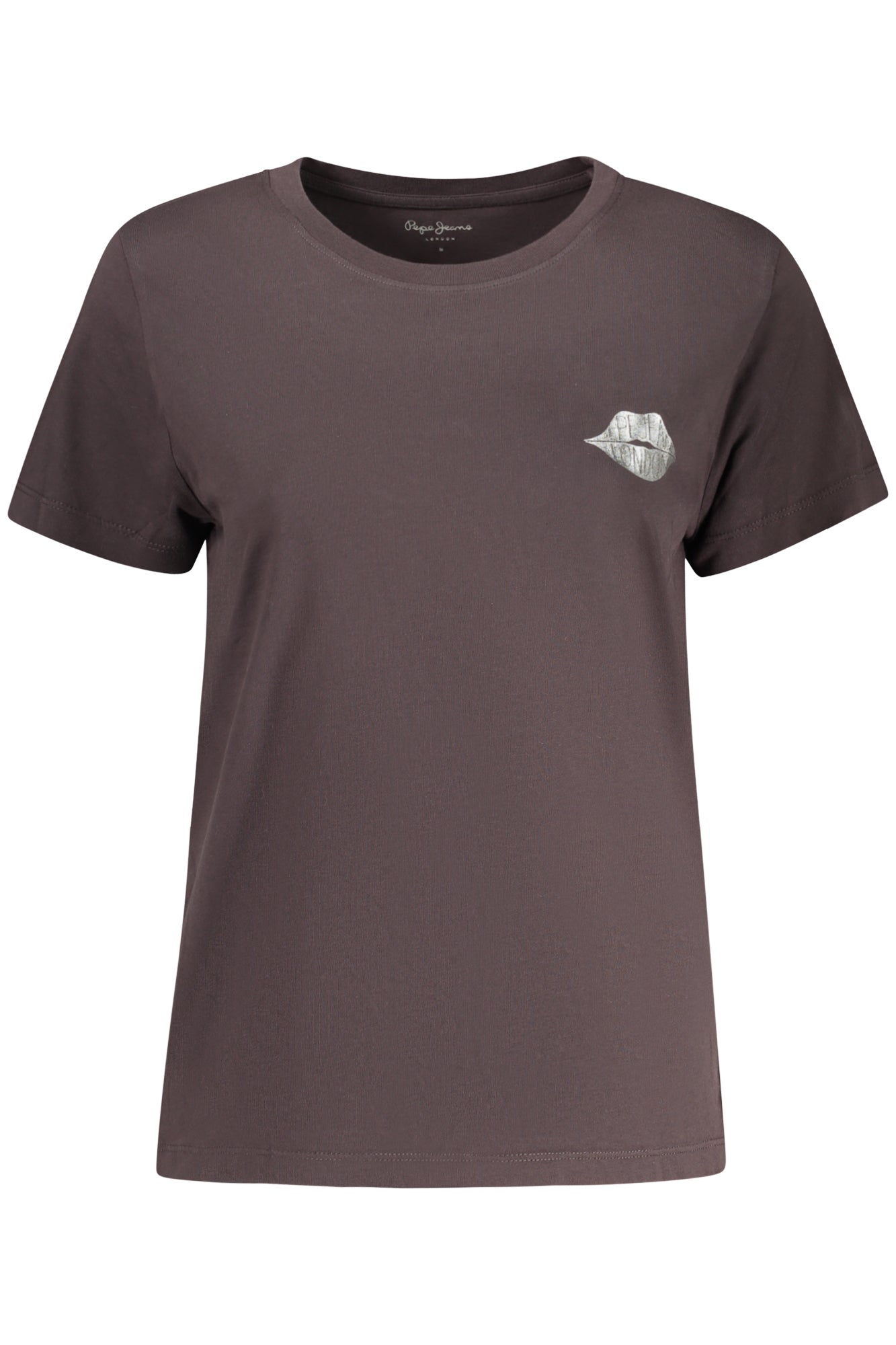 PEPE JEANS DAMEN KURZARM-T-SHIRT SCHWARZ Hauptbild