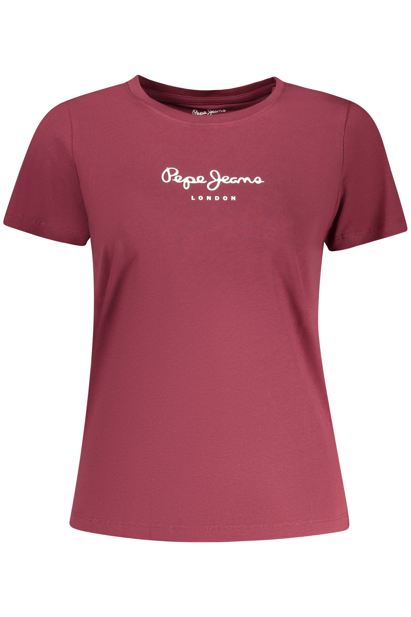 PEPE JEANS DAMEN-T-SHIRT MIT KURZEN ÄRMELN, ROT Hauptbild