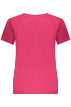 PEPE JEANS DAMEN-T-SHIRT MIT KURZEN ÄRMELN, ROT