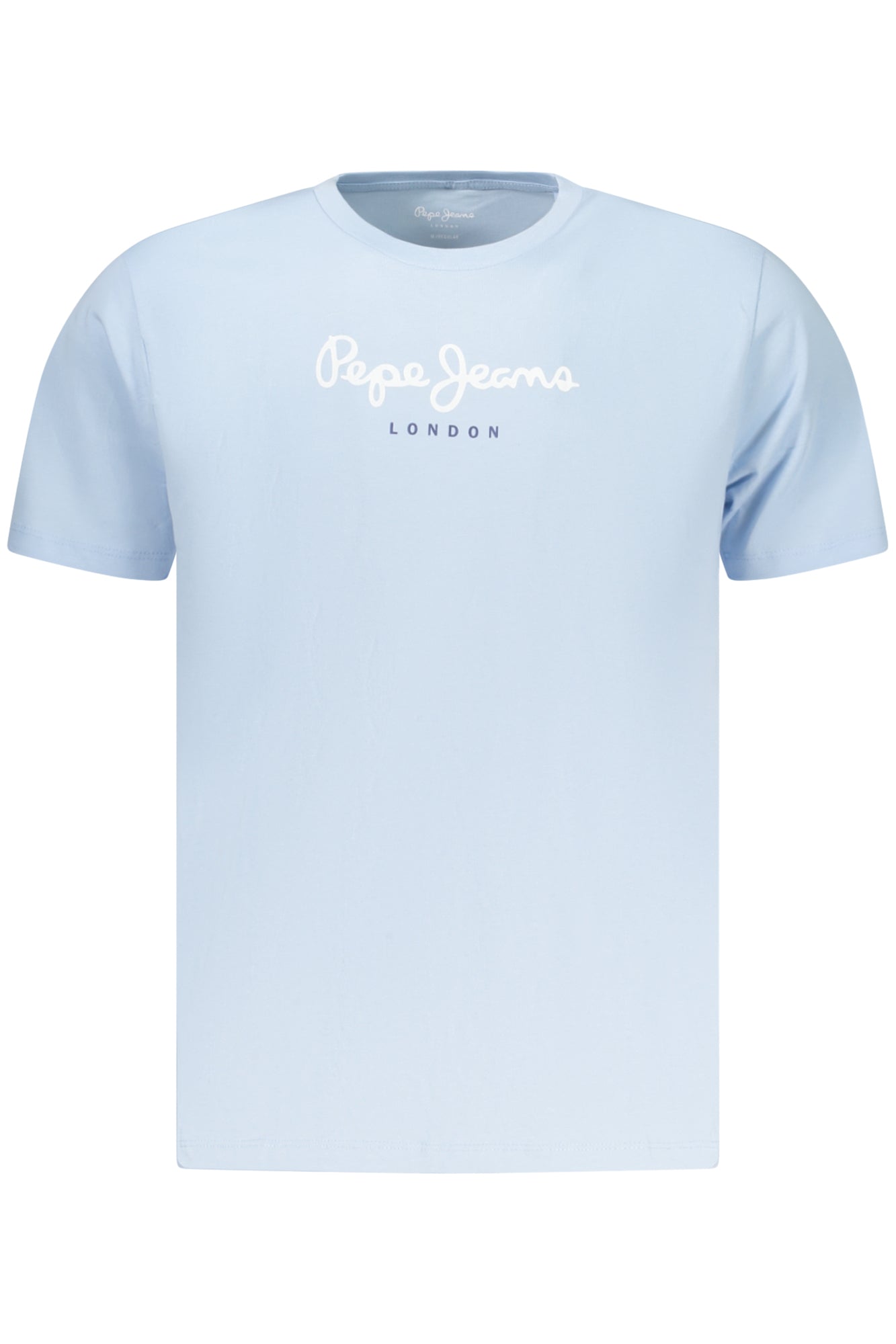 PEPE JEANS Herren T-Shirt – Kurzarm, aus Baumwolle Hellblau (AZ504)