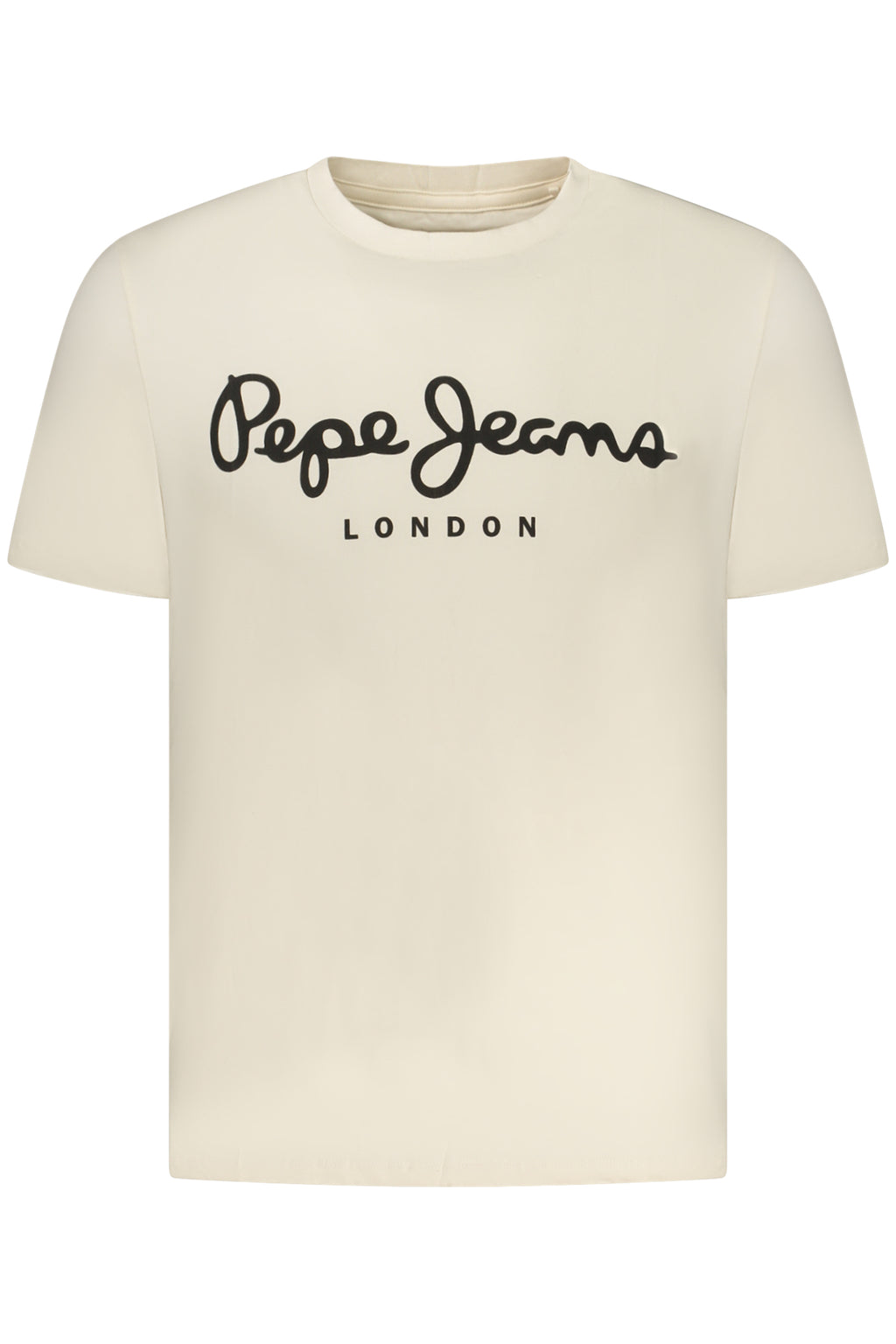 PEPE JEANS Herren-T-Shirt mit kurzen Ärmeln, Beige