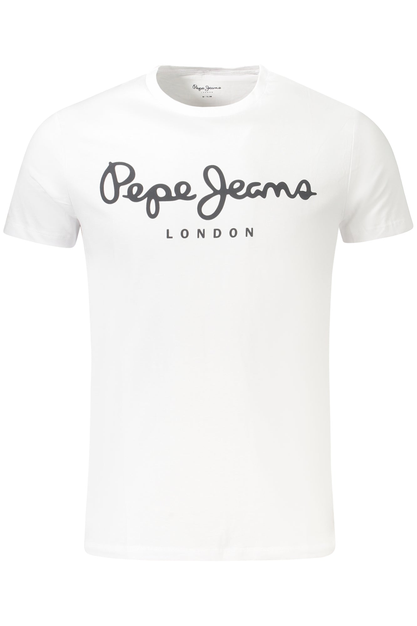 Pepe Jeans Kurzarm-T-Shirt Herren Weiss – Slim Fit aus nachhaltiger Baumwolle Weiß