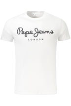 PEPE JEANS KURZARM-T-SHIRT HERREN WEISS