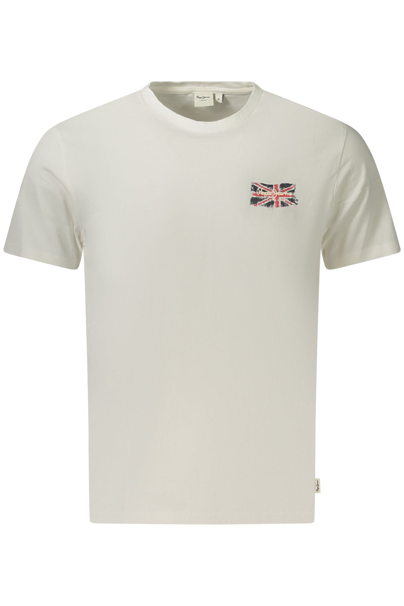 PEPE JEANS Herren T-Shirt Weiß – Kurzarm aus Bio-Baumwolle | soulluna.de Weiß Main image