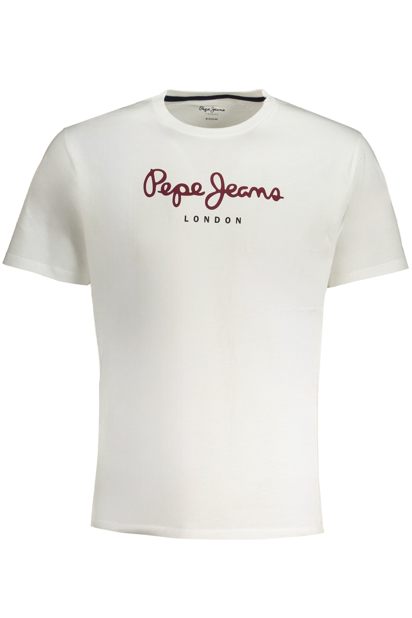Pepe Jeans T-Shirt Herren – Weißes Basic aus 100% Baumwolle | soulluna.de Weiß Main image