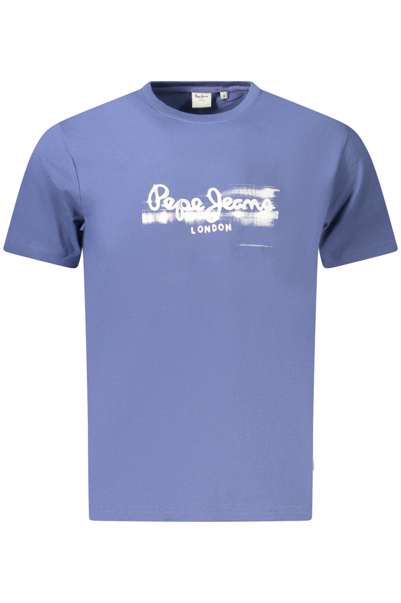 PEPE JEANS Herren T-Shirt Grün – Kurzarm-Shirt aus Bio-Baumwolle Blau