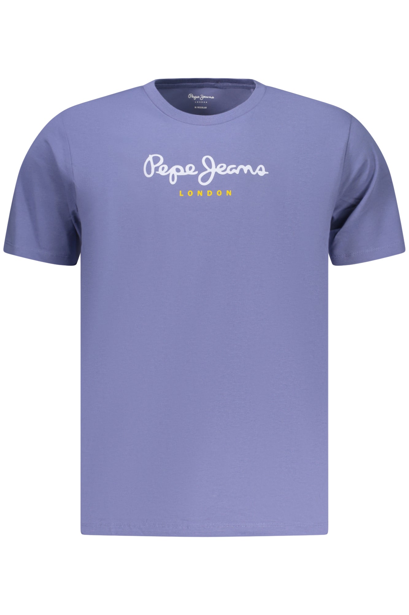 PEPE JEANS Herren T-Shirt – Kurzarm, aus Baumwolle Blau