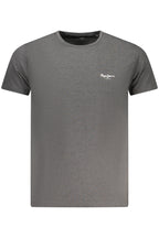 PEPE JEANS Herren-T-Shirt mit kurzen Ärmeln, Grau