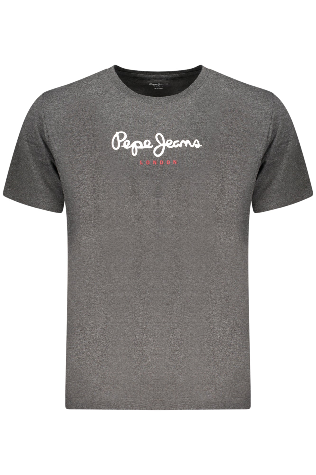 PEPE JEANS Herren T-Shirt – Kurzarm, aus Baumwolle Grau