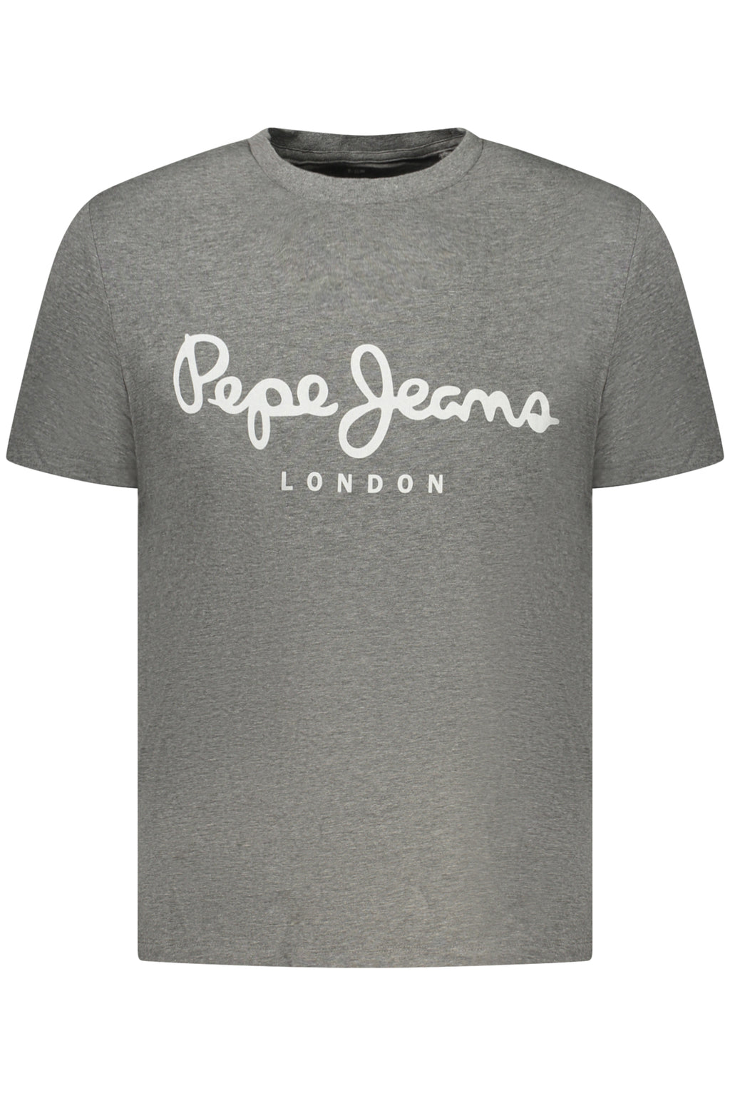 PEPE JEANS Herren-T-Shirt mit kurzen Ärmeln, Grau