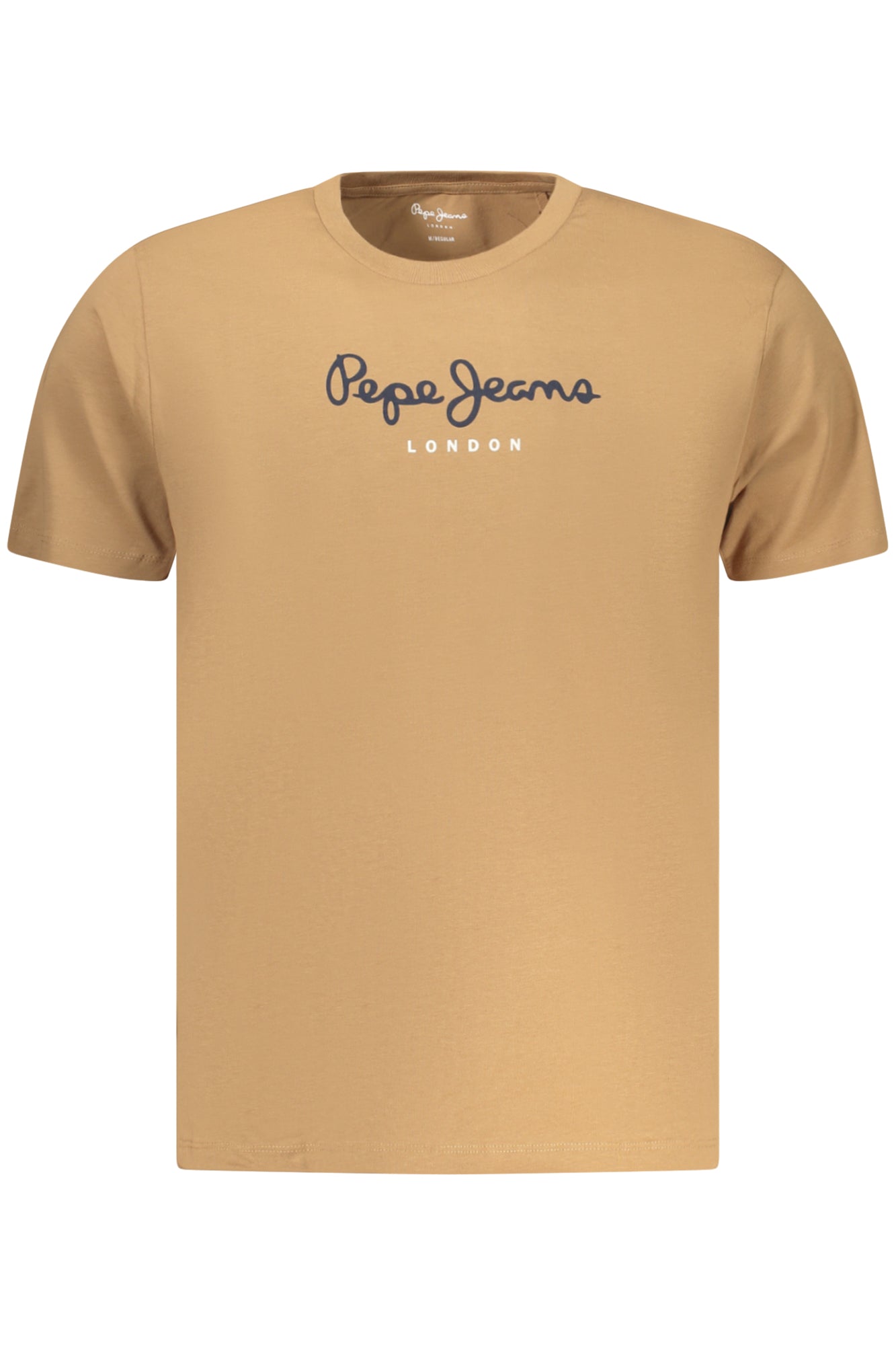 PEPE JEANS Herren T-Shirt – Kurzarm, aus Baumwolle Braun