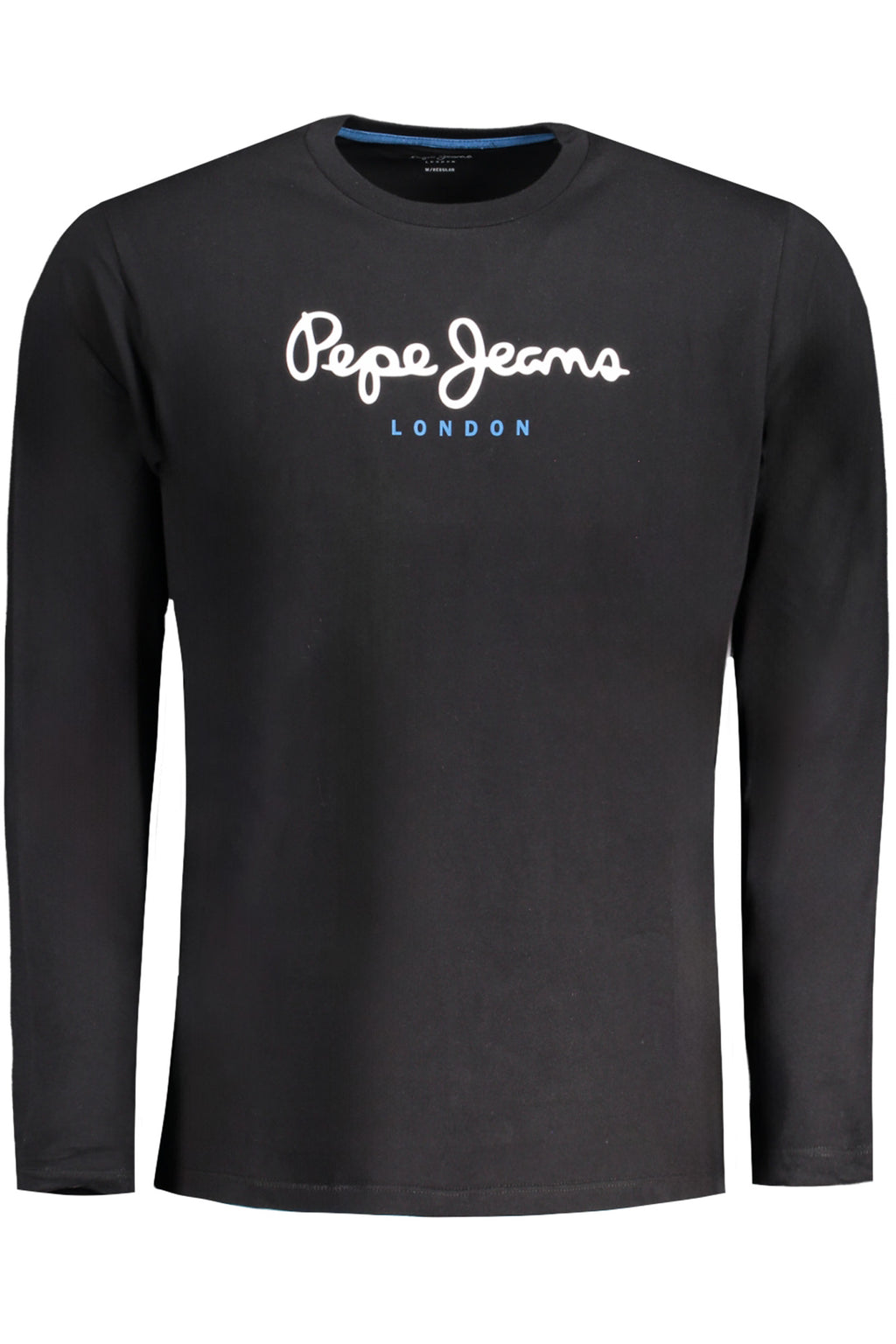 PEPE JEANS Herren Langarmshirt Schwarz