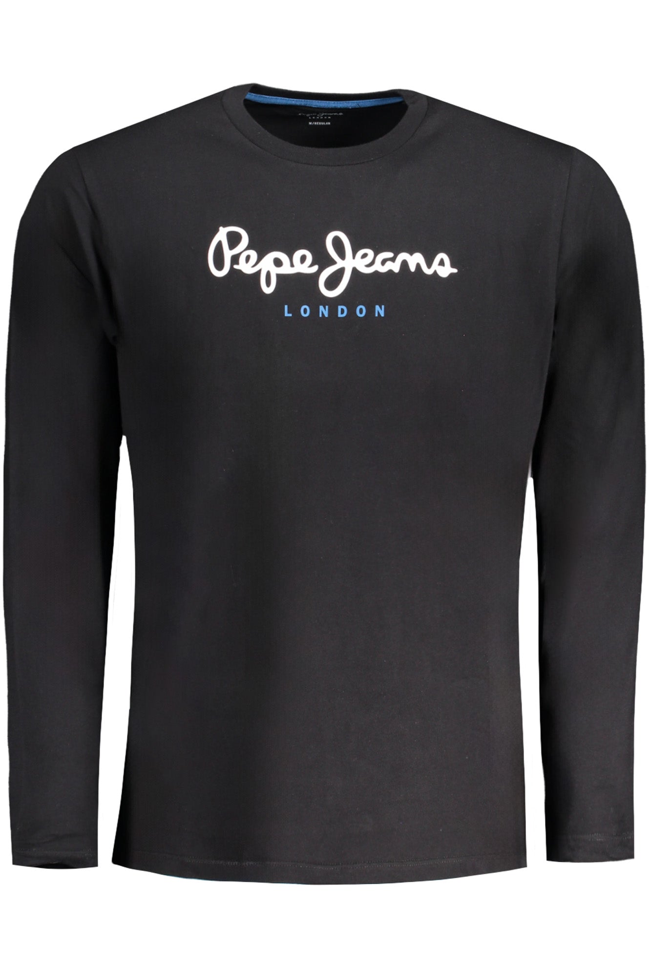 PEPE JEANS Herren Langarmshirt Schwarz