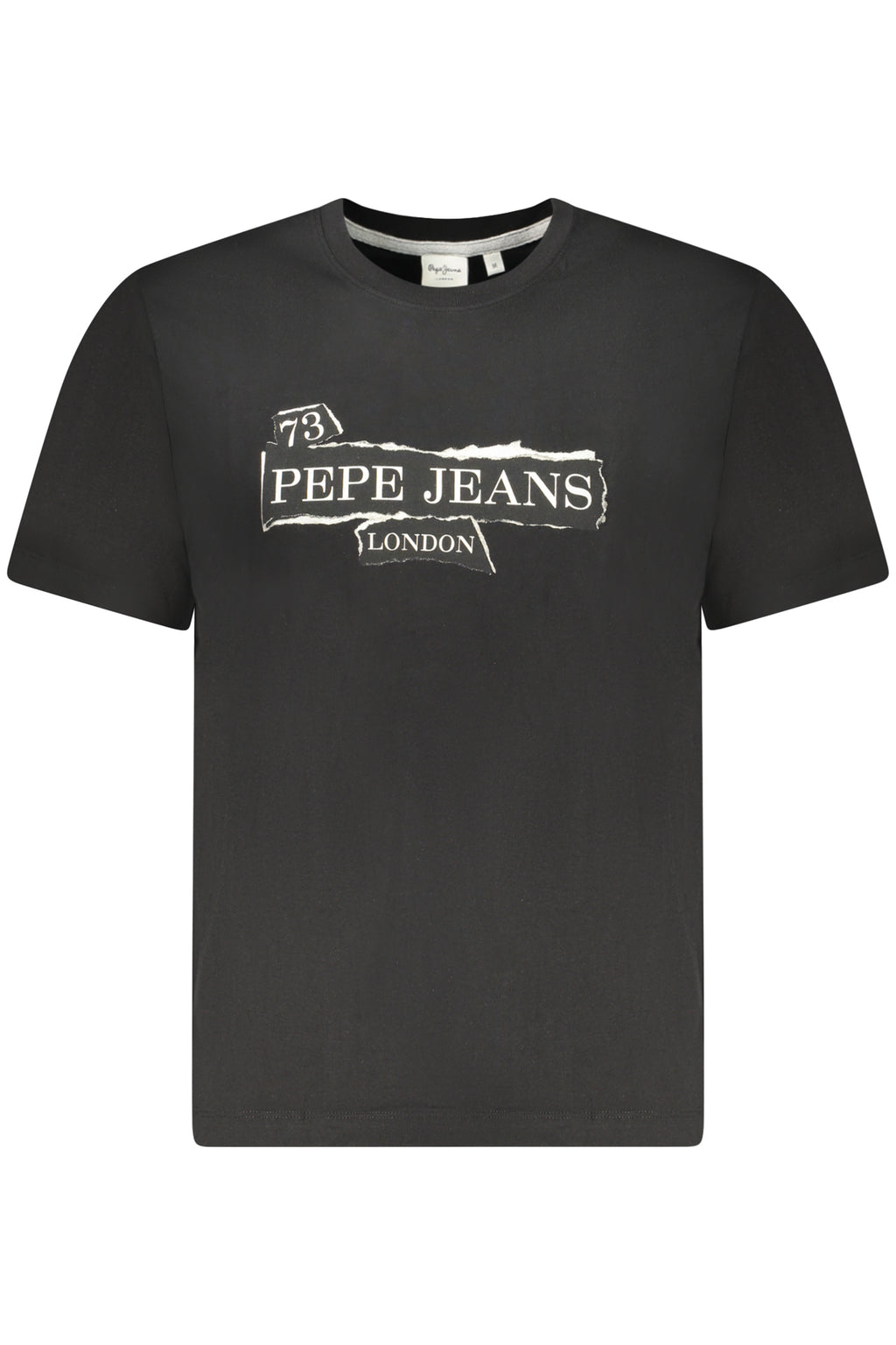 PEPE JEANS Herren Kurzarm-T-Shirt Schwarz