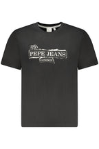 PEPE JEANS Herren Kurzarm-T-Shirt Schwarz