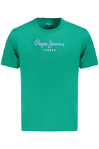 PEPE JEANS KURZARM-T-SHIRT HERREN GRÜN