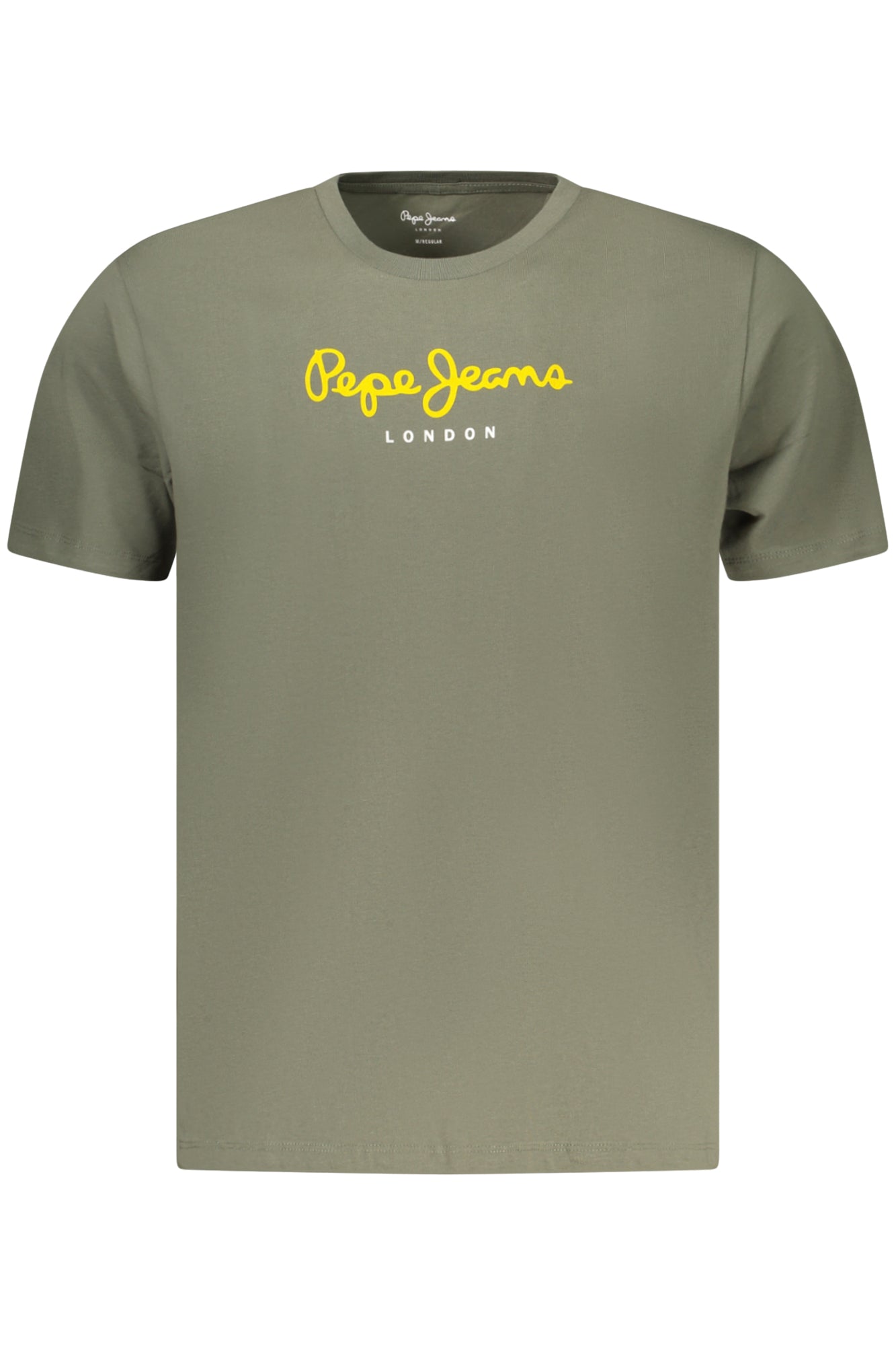 PEPE JEANS Herren T-Shirt – Kurzarm, aus Baumwolle Grün (VE728)
