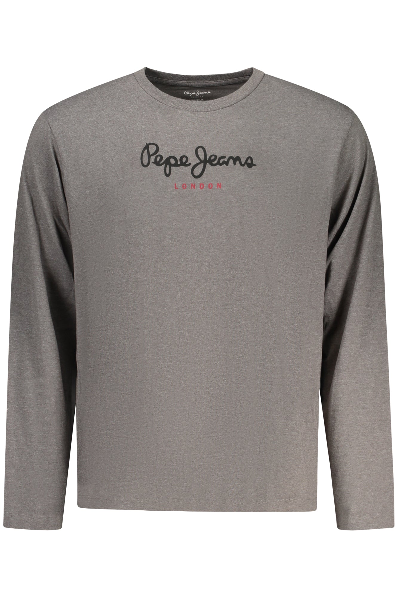 PEPE JEANS Langarmshirt Herren Grau – Nachhaltige Baumwolle für Frühjahr/Sommer Grau