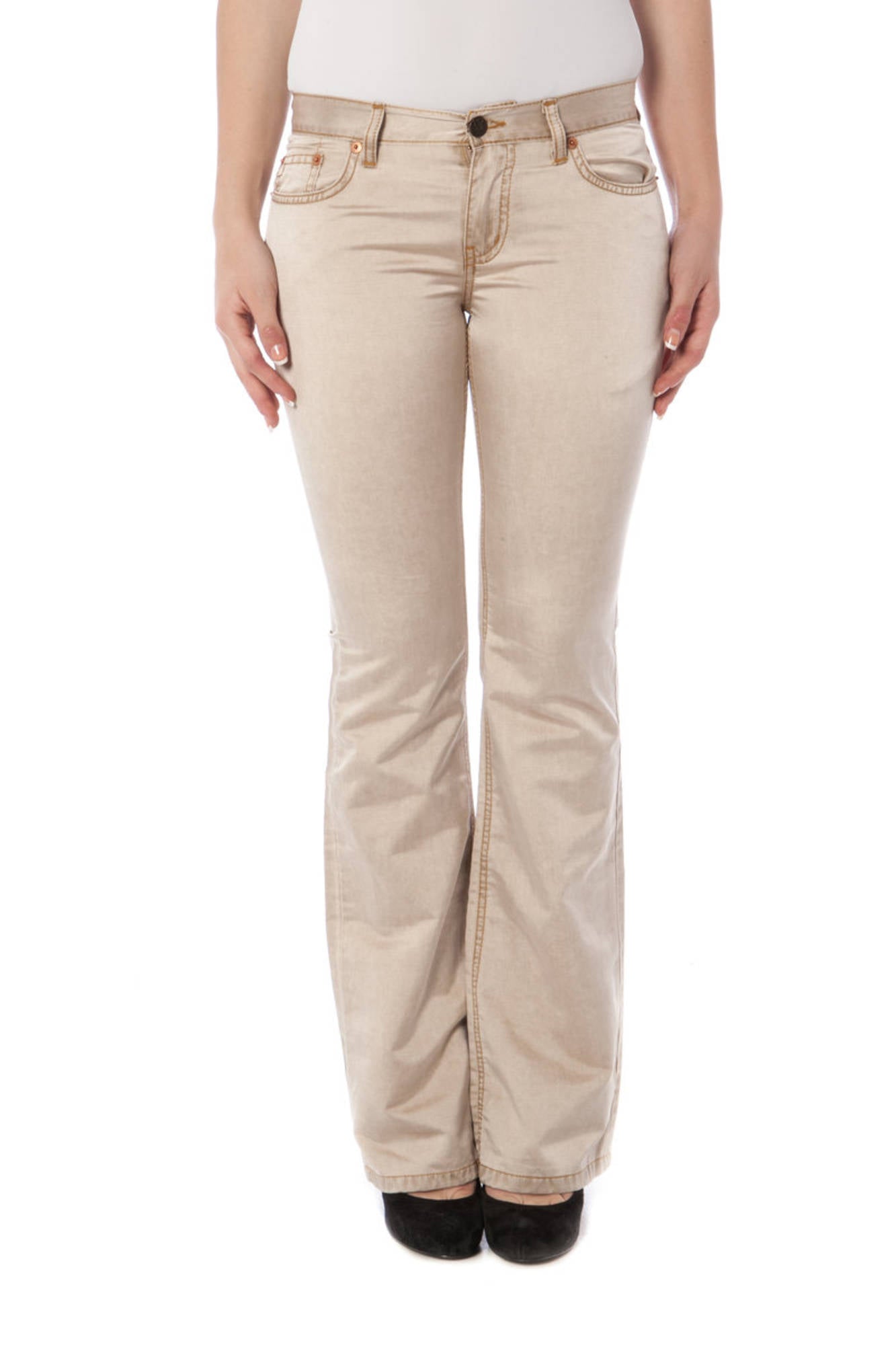 Beige Frauenhose Phard Beige