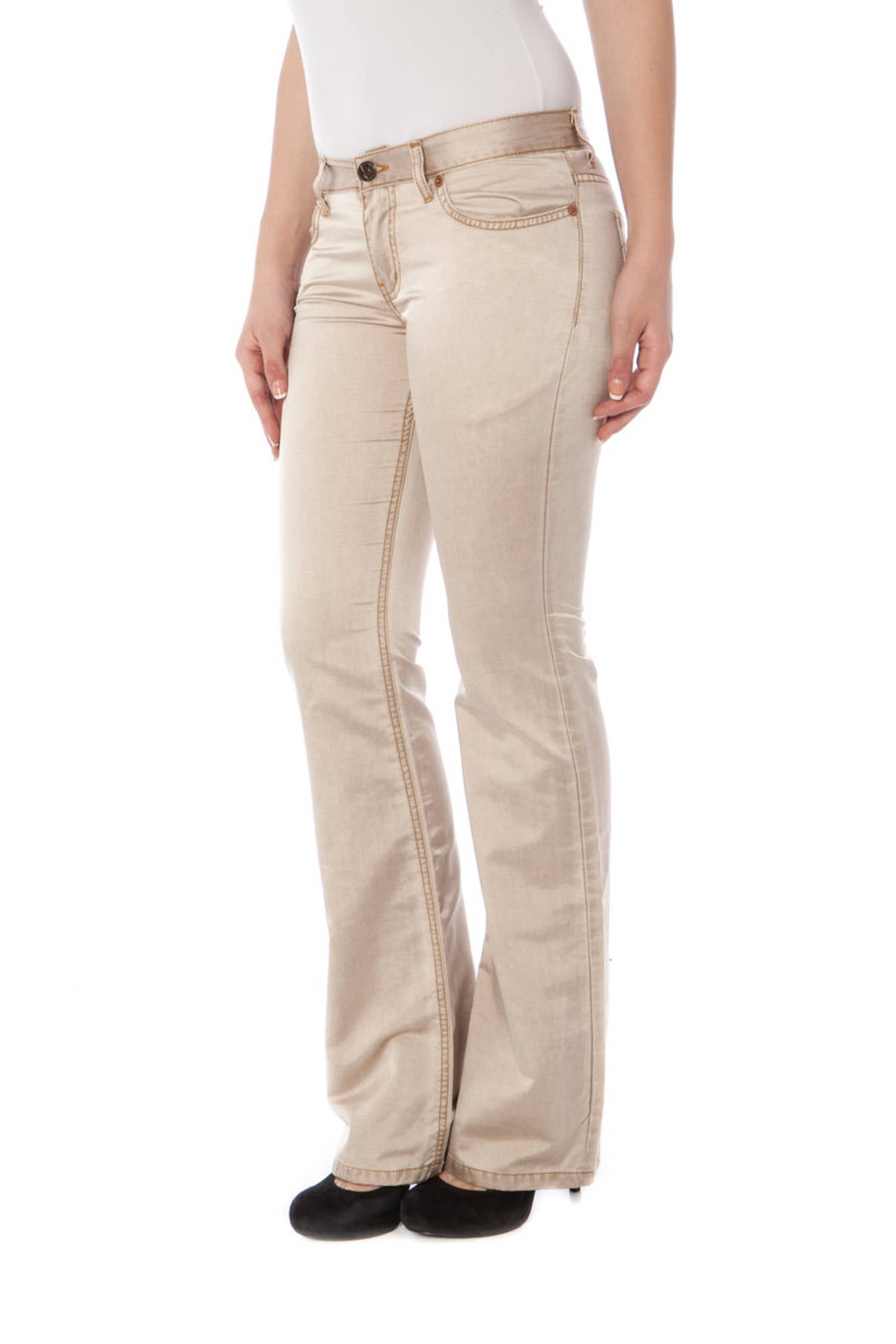 Beige Frauenhose Phard Beige