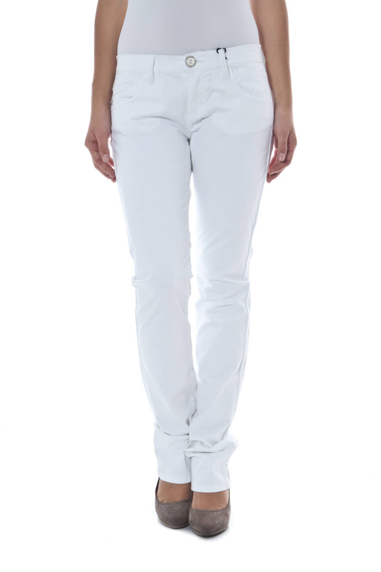 Phard Weisse Frauenhose Weiß